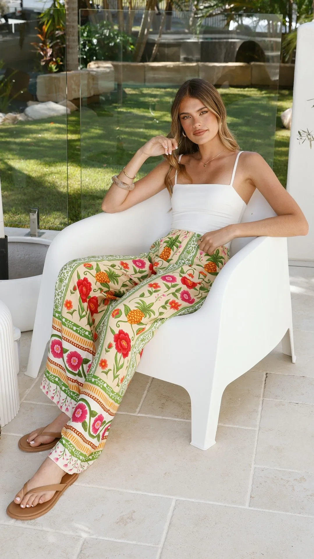 Janessa Pants - Sunkissed Print sold by Billy J product image thumbnail 4