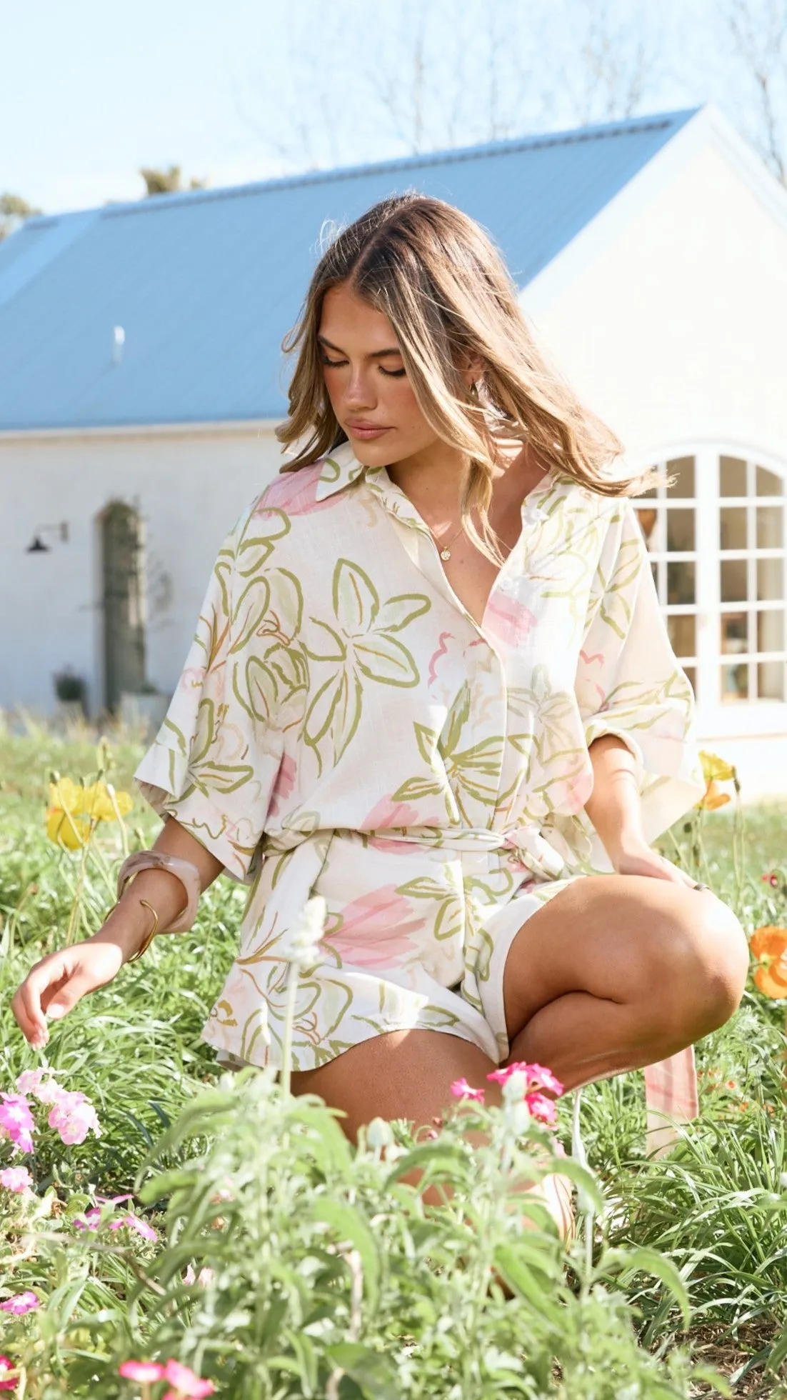 Bailin Playsuit - Primavera Print sold by Billy J