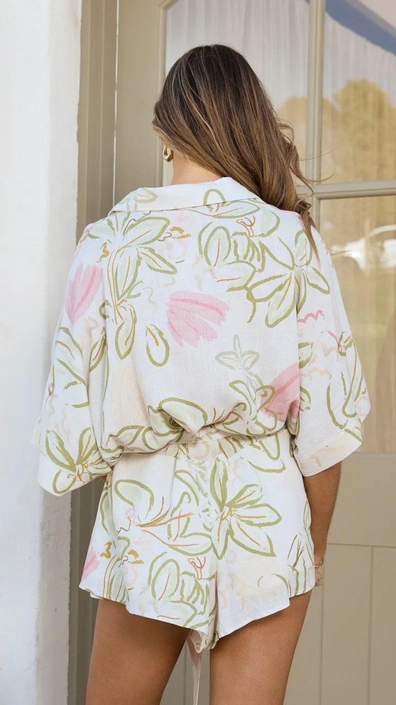 Bailin Playsuit - Primavera Print sold by Billy J product image thumbnail 4