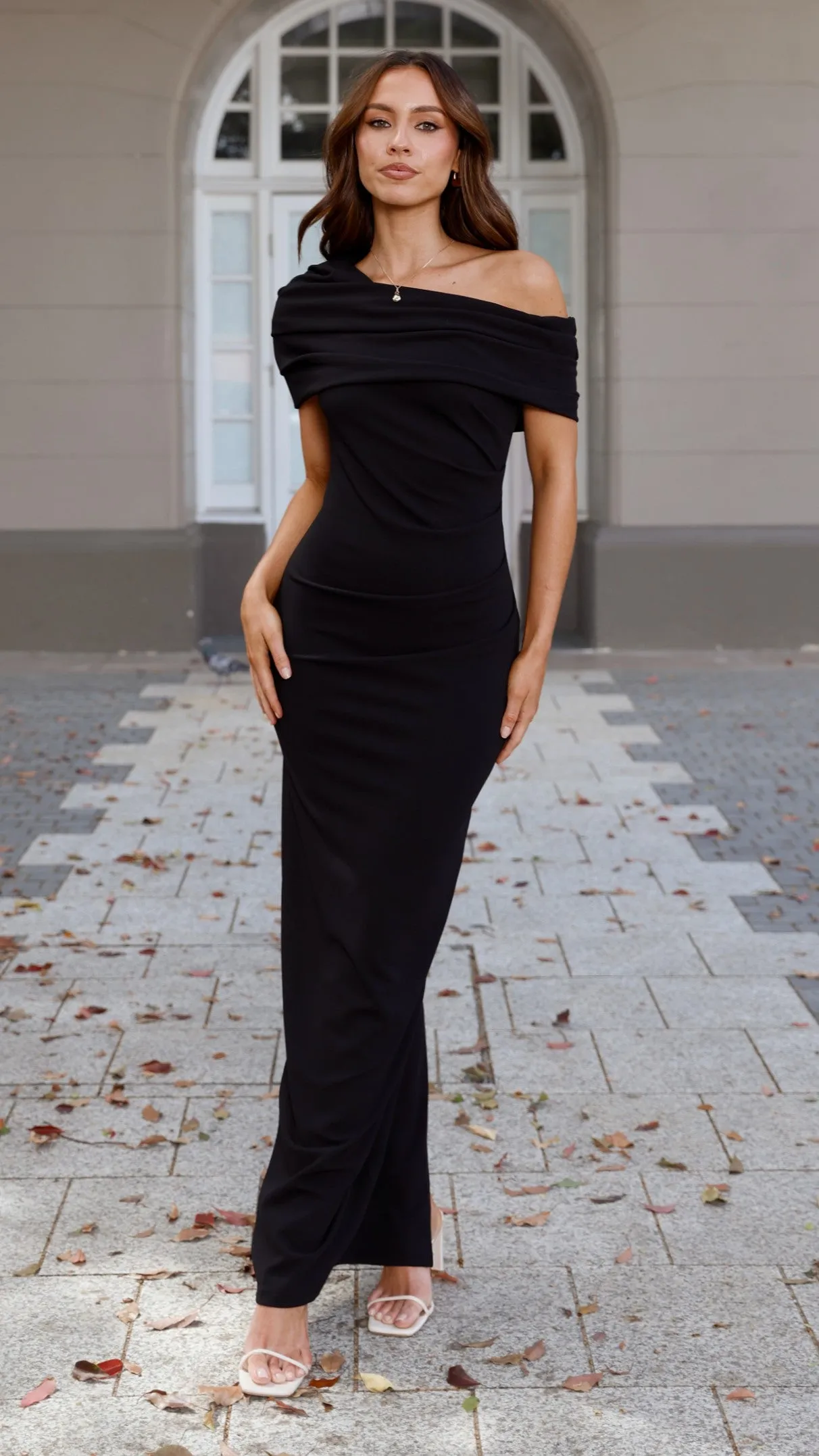 Telaia Maxi Dress - Black sold by Billy J