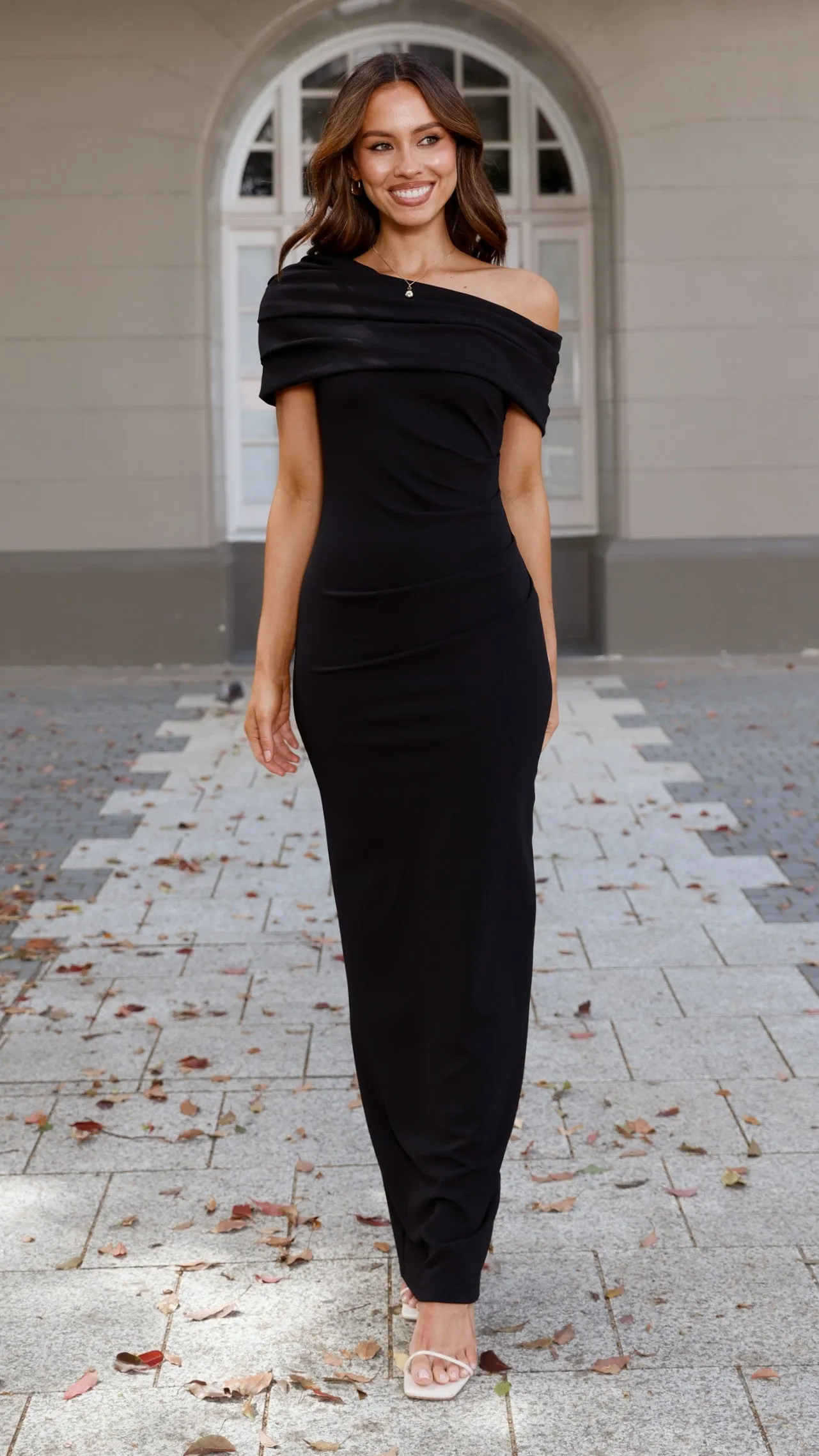 Telaia Maxi Dress - Black sold by Billy J product image thumbnail 4