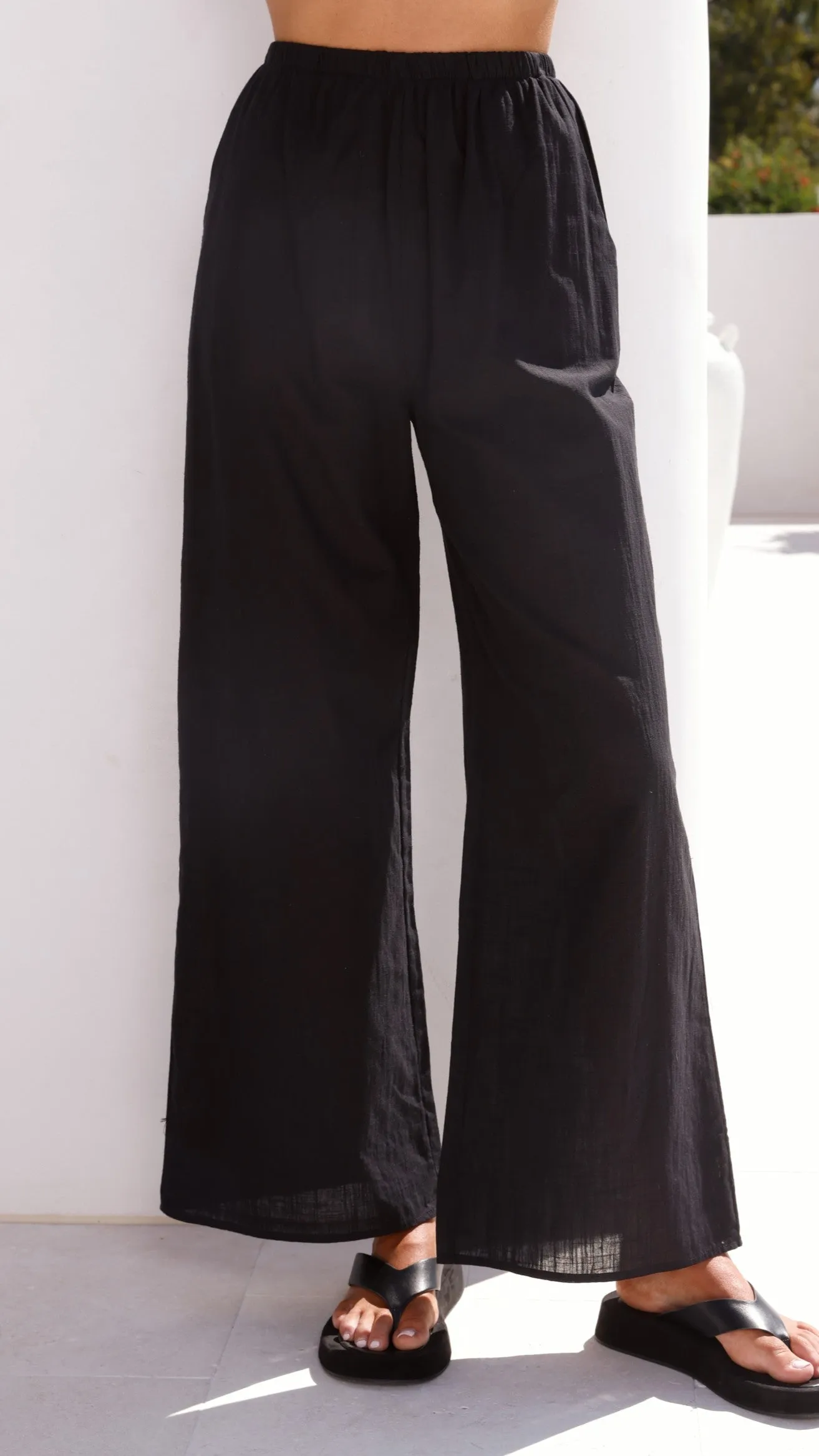 Talia Strapless Top and Pants Set - Black sold by Billy J product image thumbnail 3