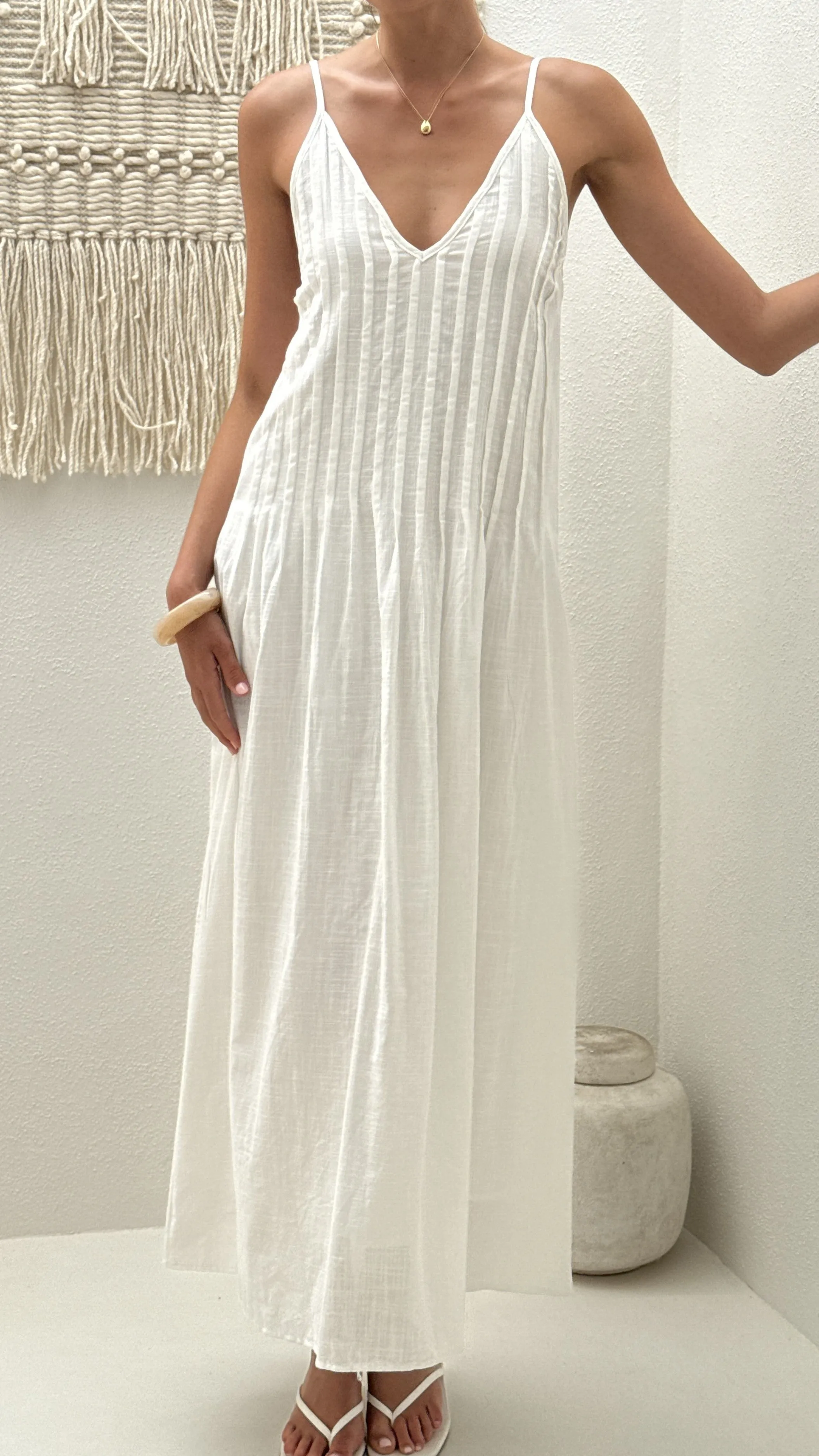 Aspen Maxi Dress - White sold by Billy J product image thumbnail 4