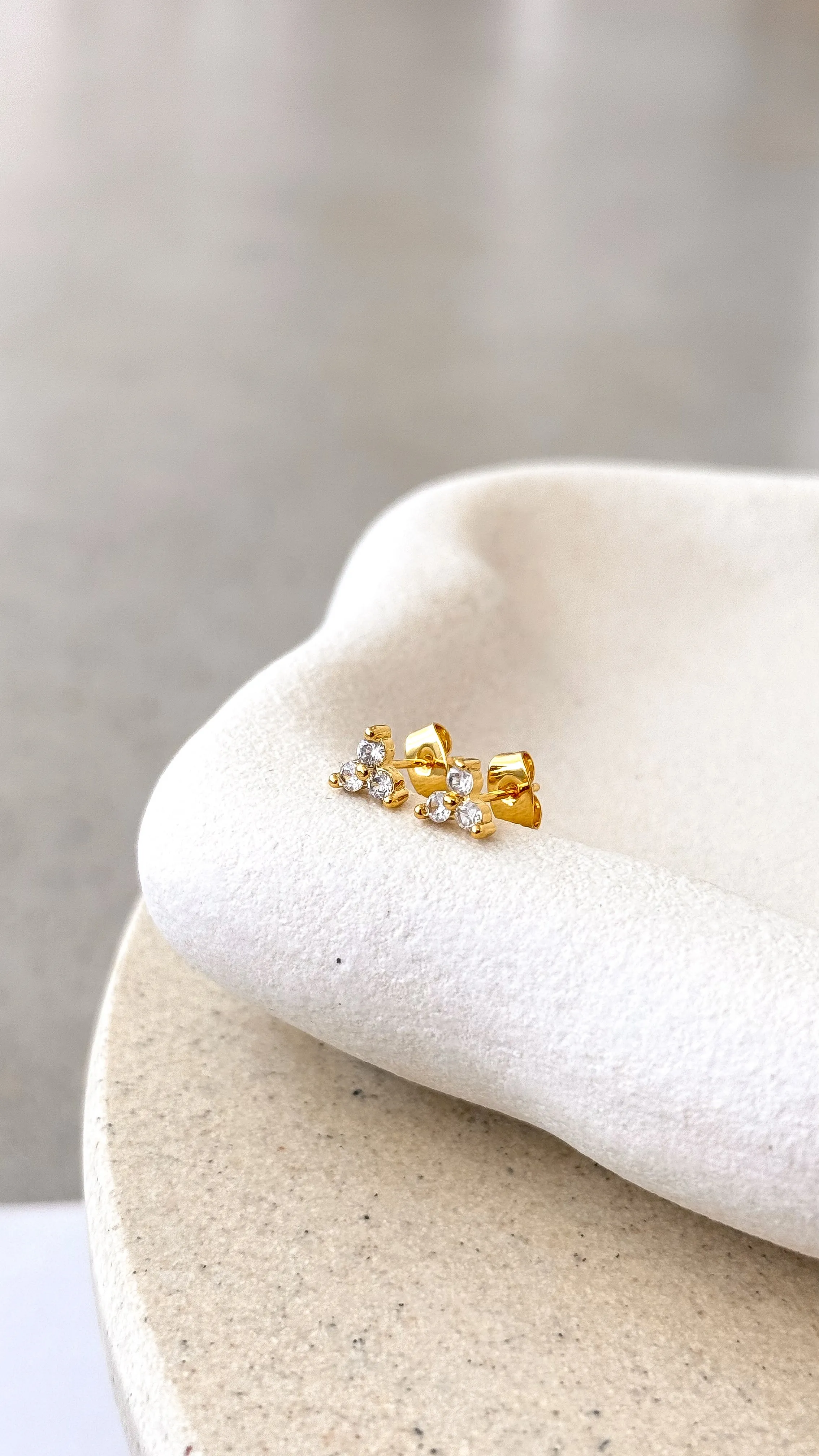 Ashlee Earrings - Gold sold by Billy J product image thumbnail 3