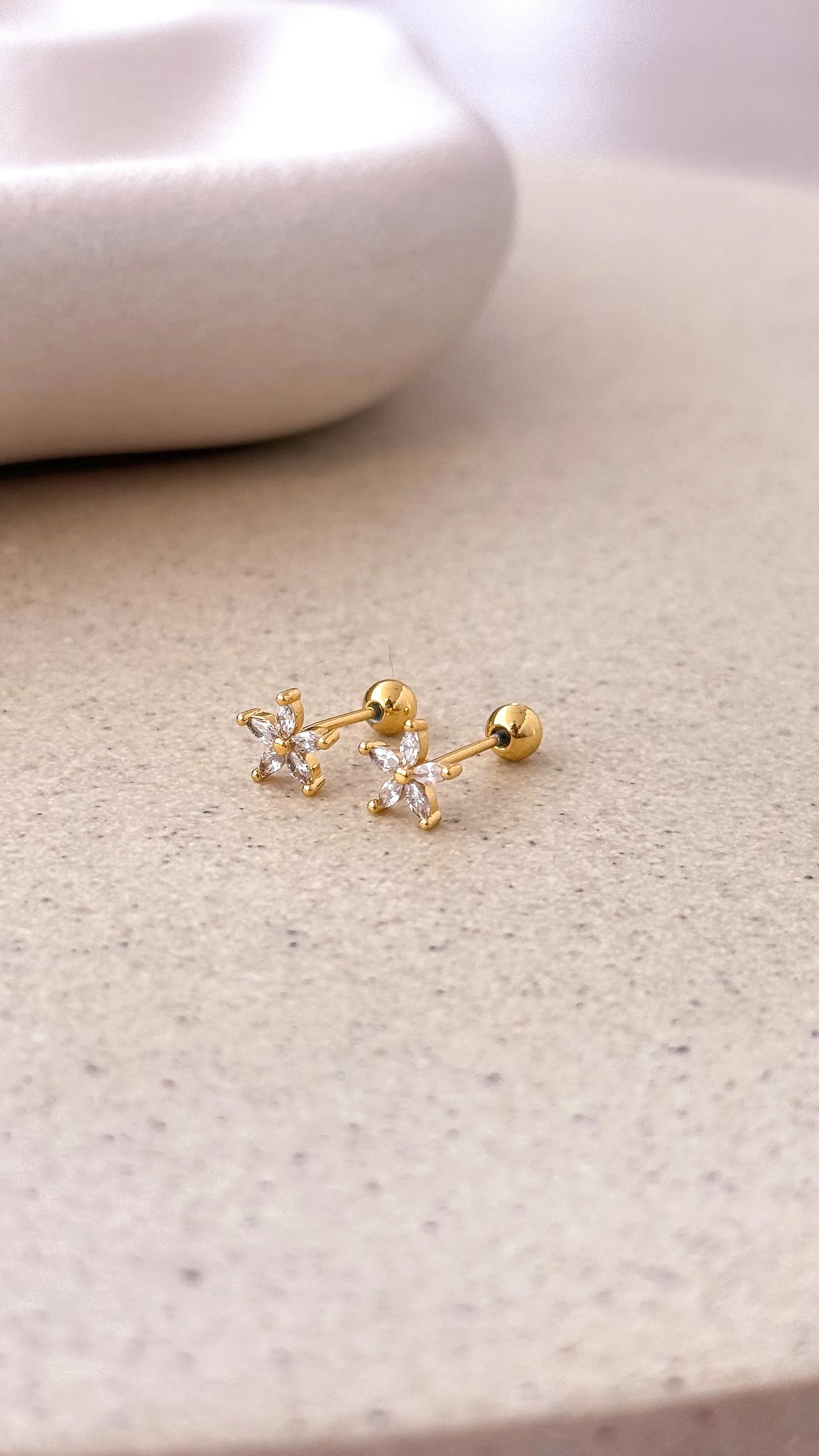 Zoe Earrings - Gold sold by Billy J product image thumbnail 4