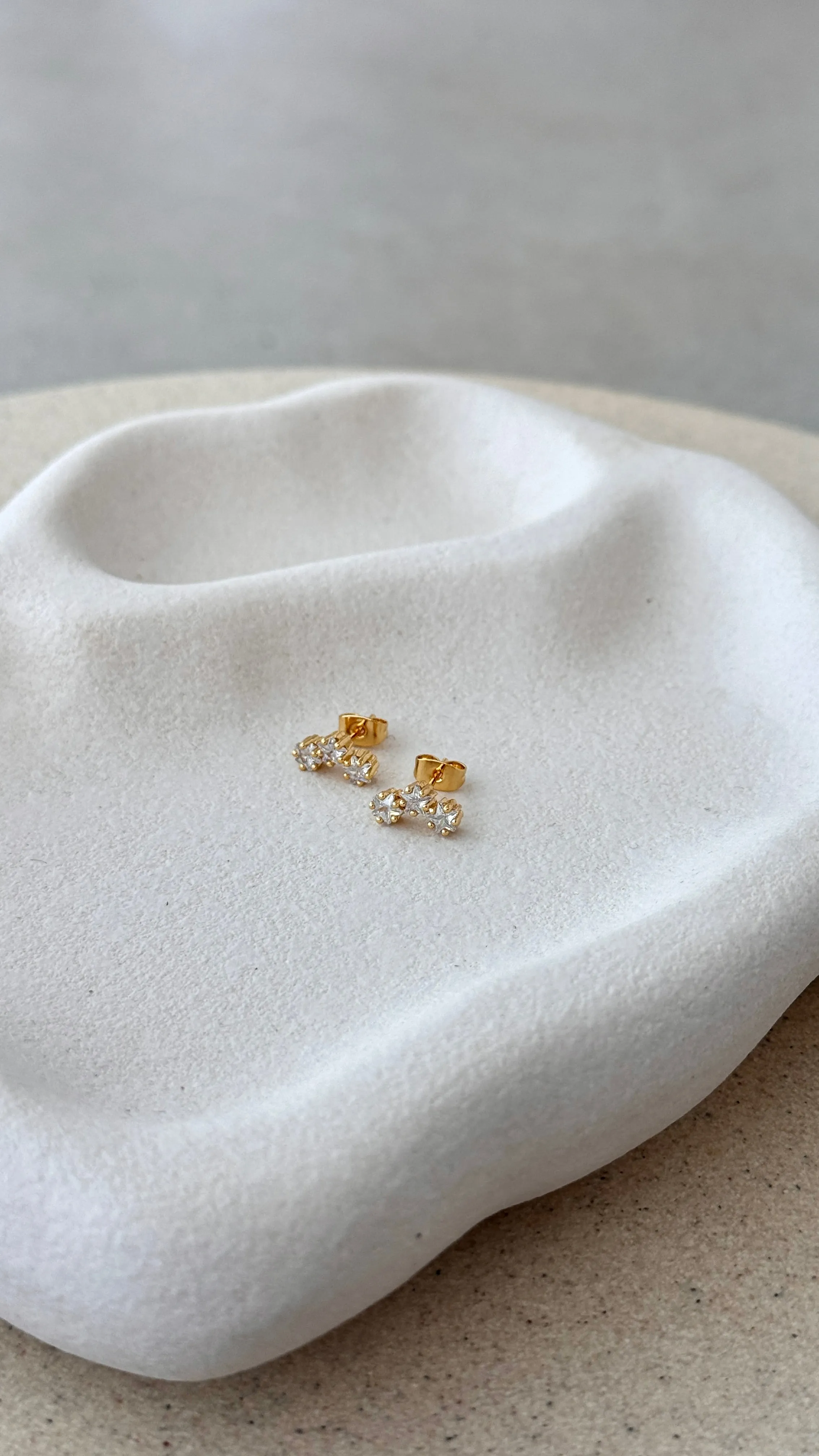 Harriett Earrings - Gold sold by Billy J product image thumbnail 3