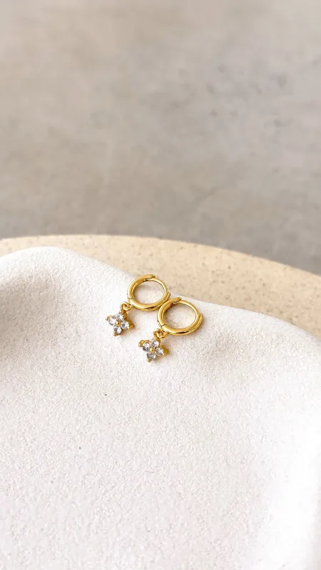 Georgie Earrings - Gold sold by Billy J