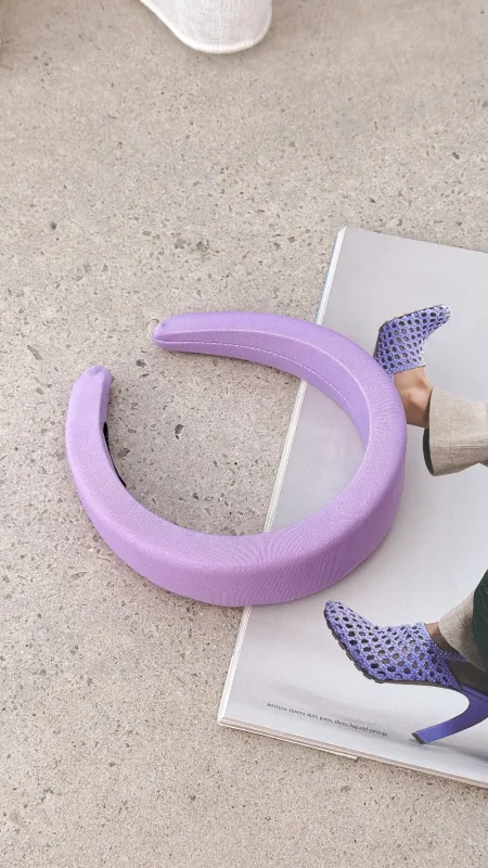 Lola Headband - Lilac sold by Billy J
