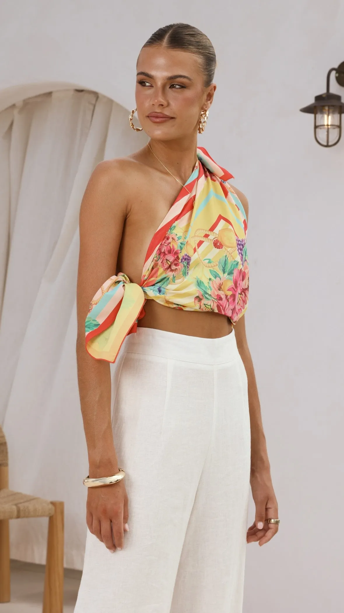 Imogen Scarf - Positano Red sold by Billy J product image thumbnail 3