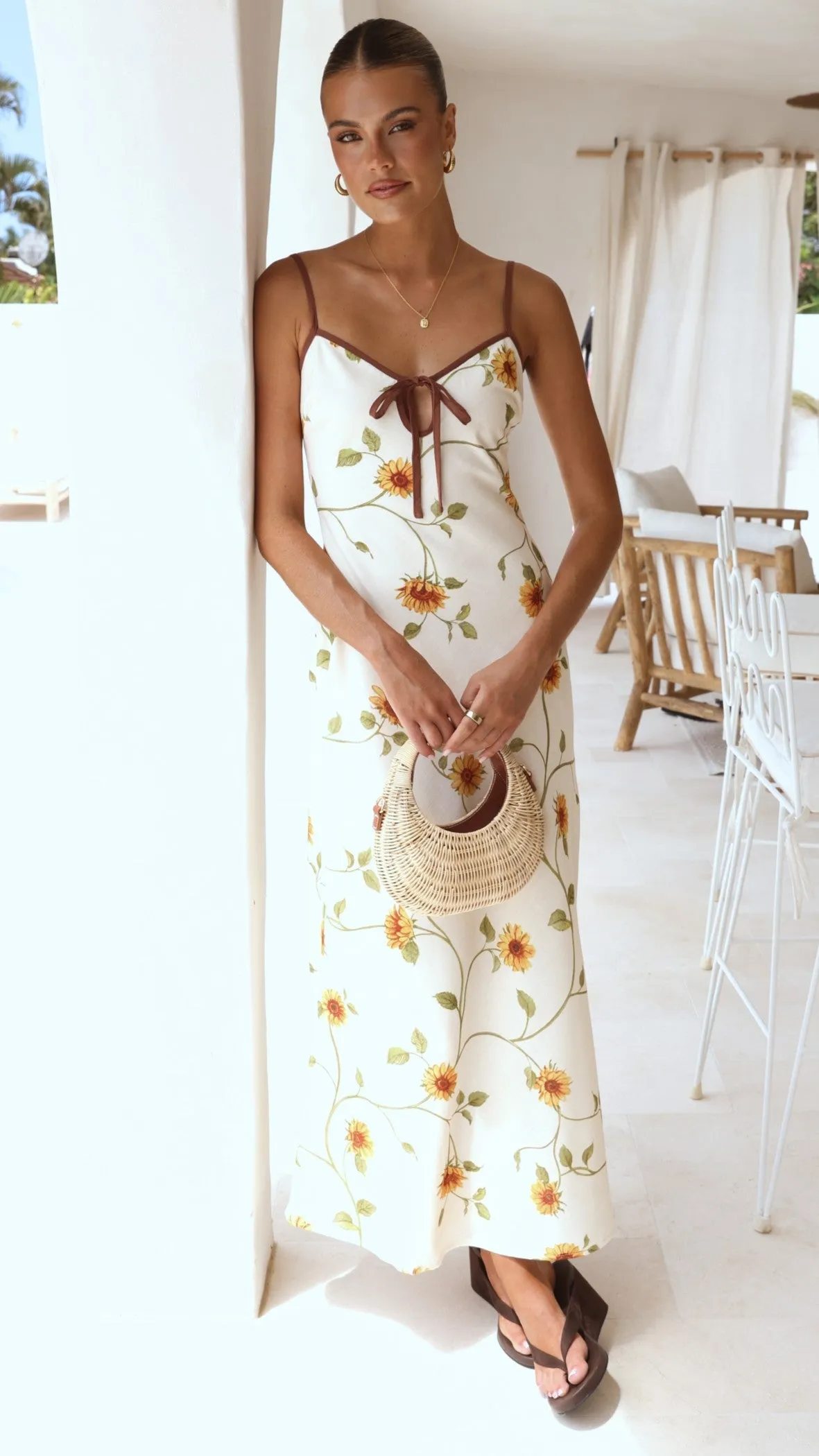 Koko Maxi Dress - Sunflower sold by Billy J product image thumbnail 3