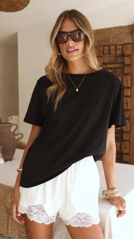 Makoa Lace Shorts - White sold by Billy J