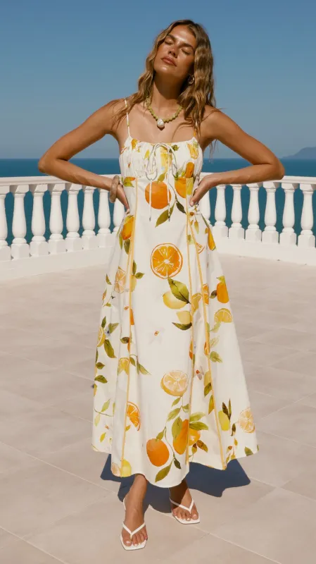 Antonia Maxi Dress - Sunshine and Lemons sold by Billy J
