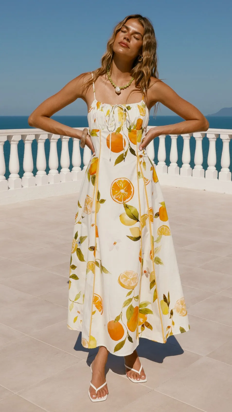 Antonia Maxi Dress - Sunshine and Lemons sold by Billy J