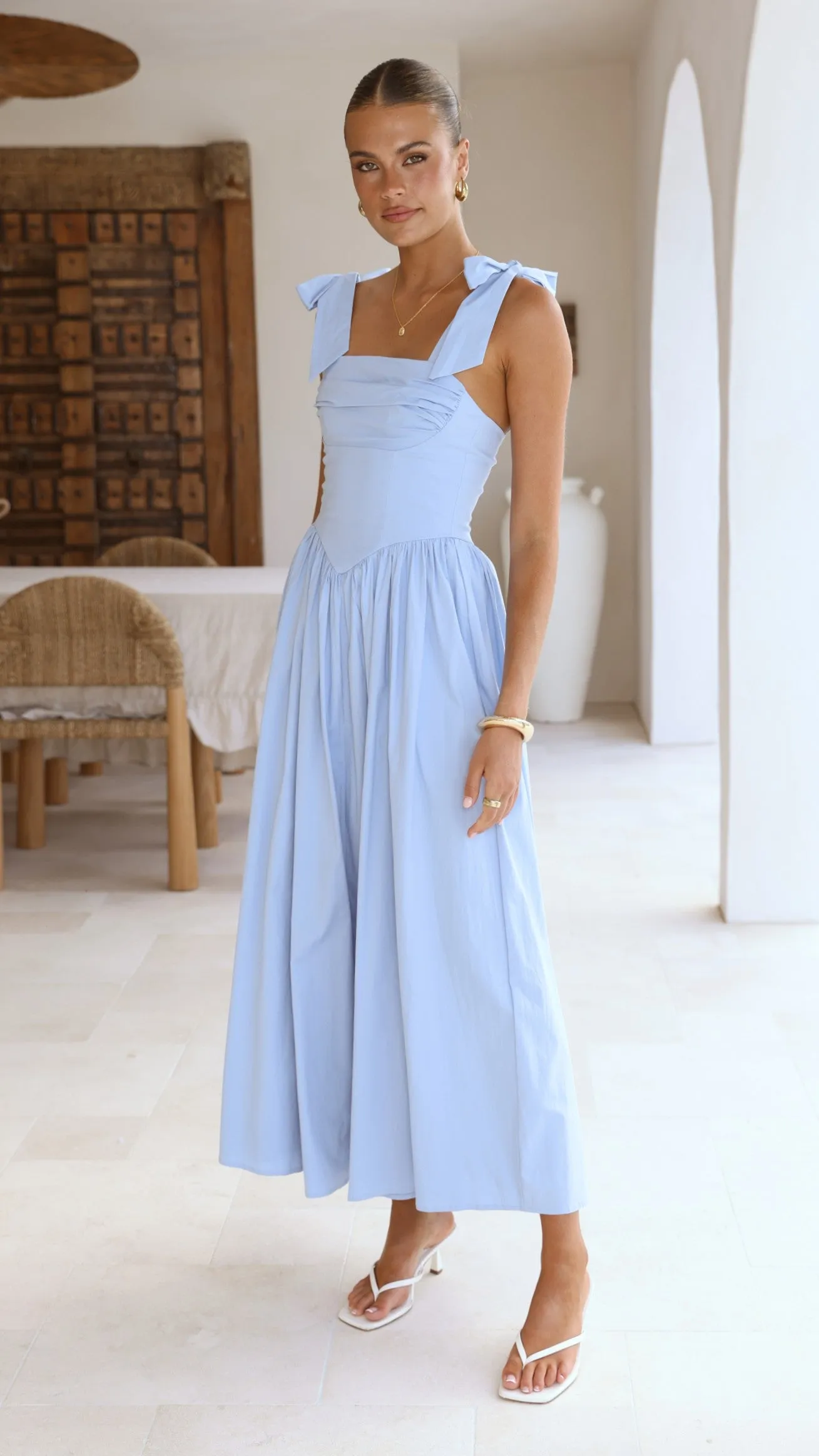 Haisley Maxi Dress - Blue sold by Billy J product image thumbnail 3