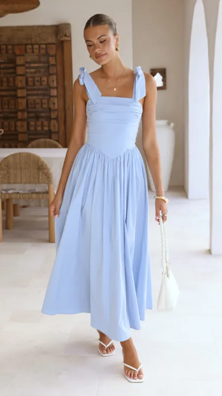 Haisley Maxi Dress - Blue sold by Billy J
