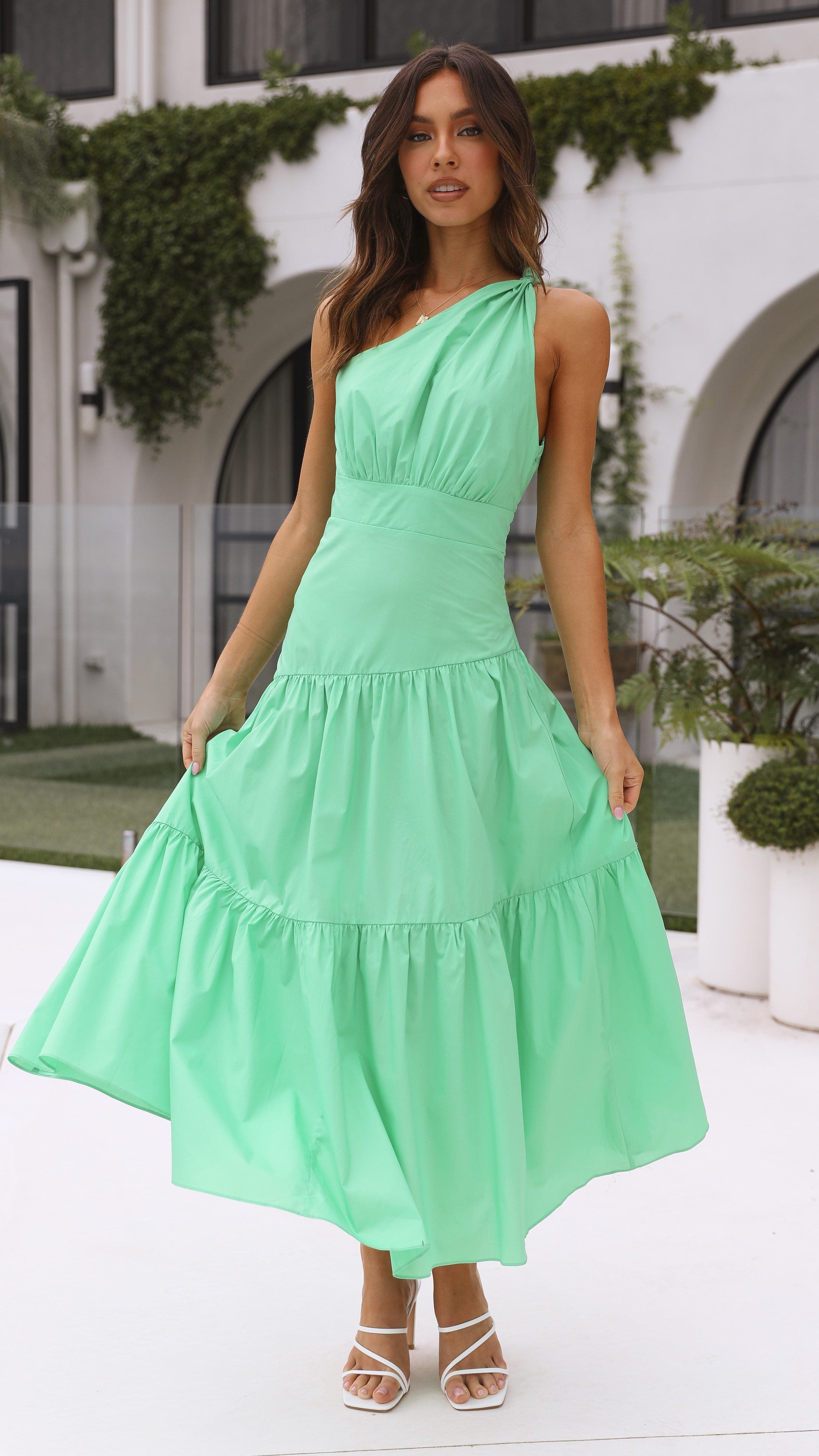 Jayma Maxi Dress - Green sold by Billy J product image thumbnail 3