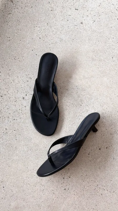 Corri Heel - Black sold by Billy J