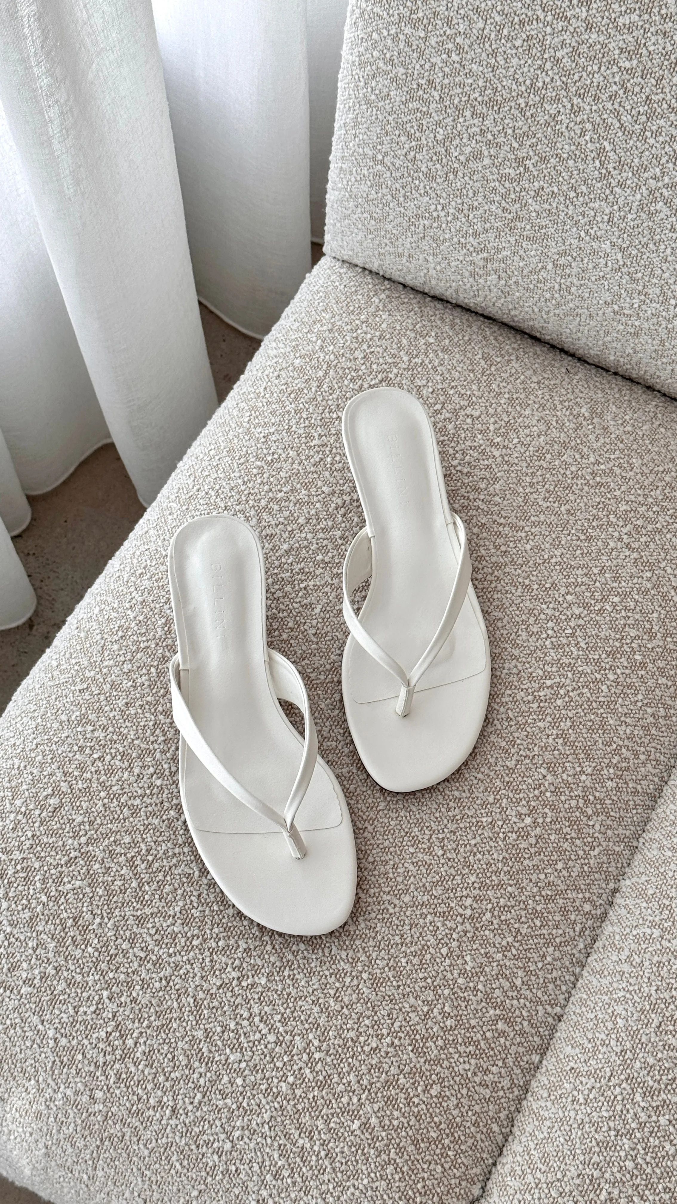 Corri Heel - White sold by Billy J