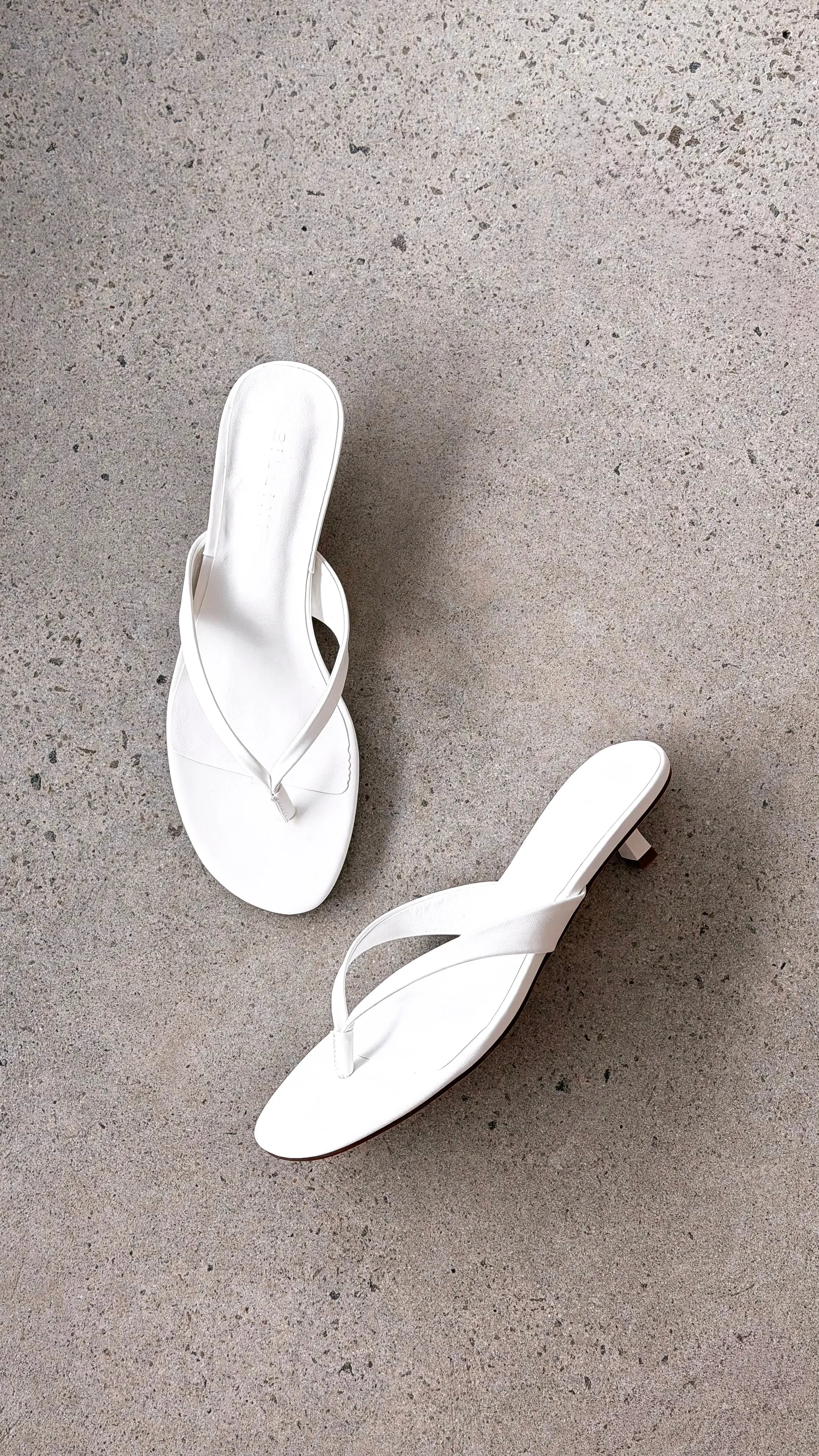 Corri Heel - White sold by Billy J product image thumbnail 2