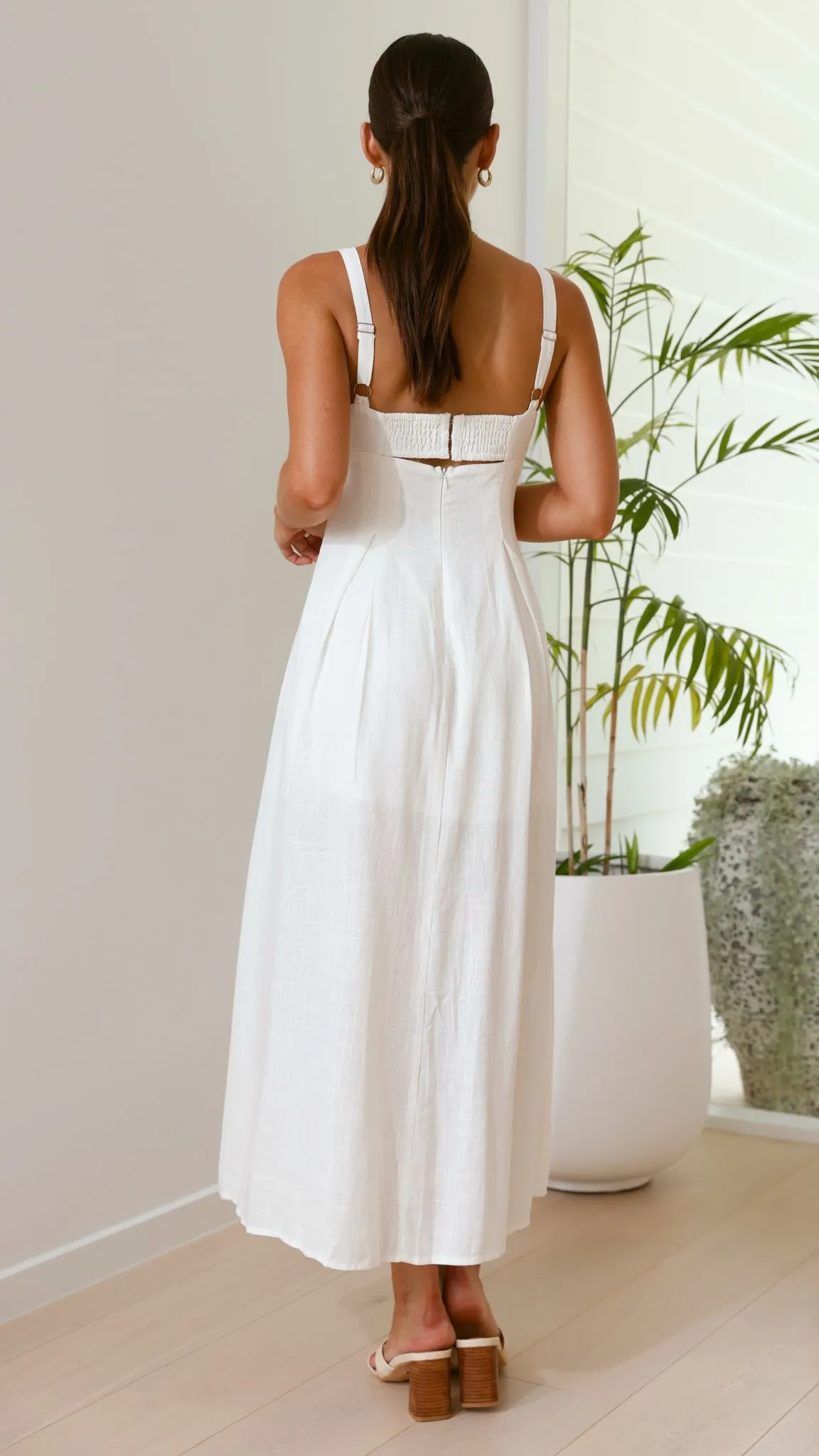 Shaylee Maxi Dress - White sold by Billy J product image thumbnail 2