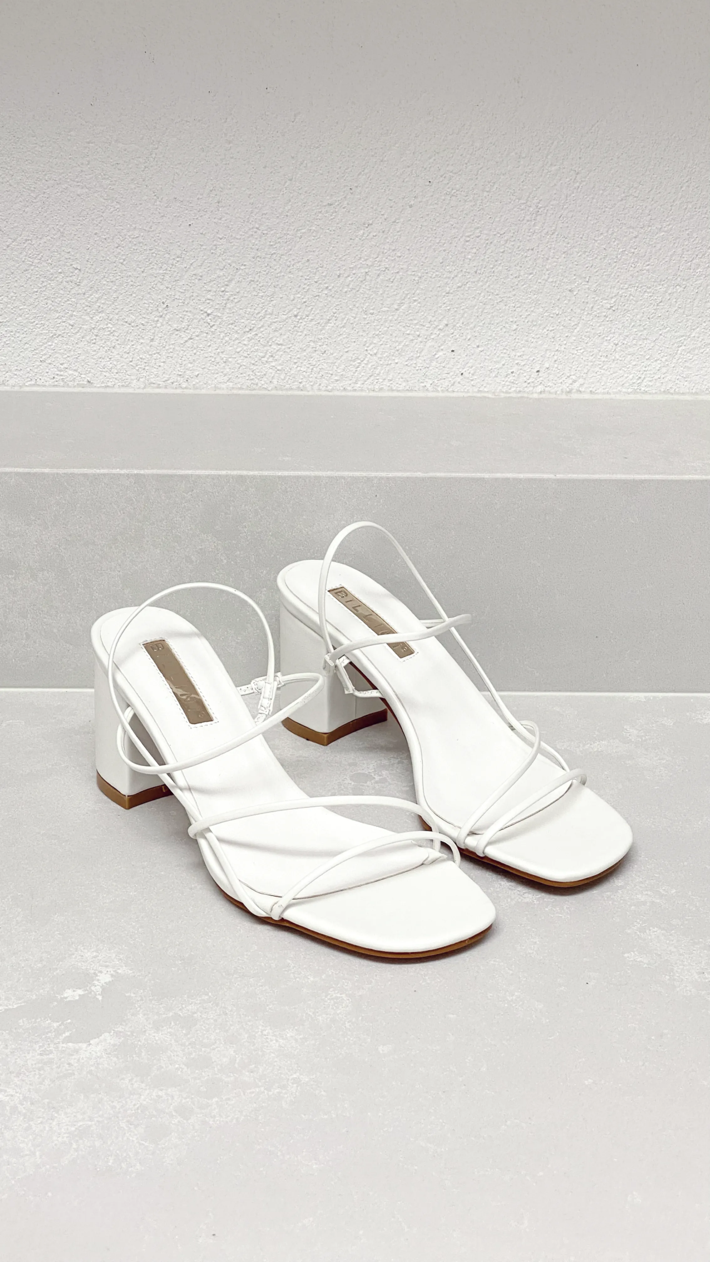 Yachi Heels - White sold by Billy J product image thumbnail 3