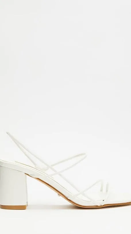 Yachi Heels - White sold by Billy J product image thumbnail 5