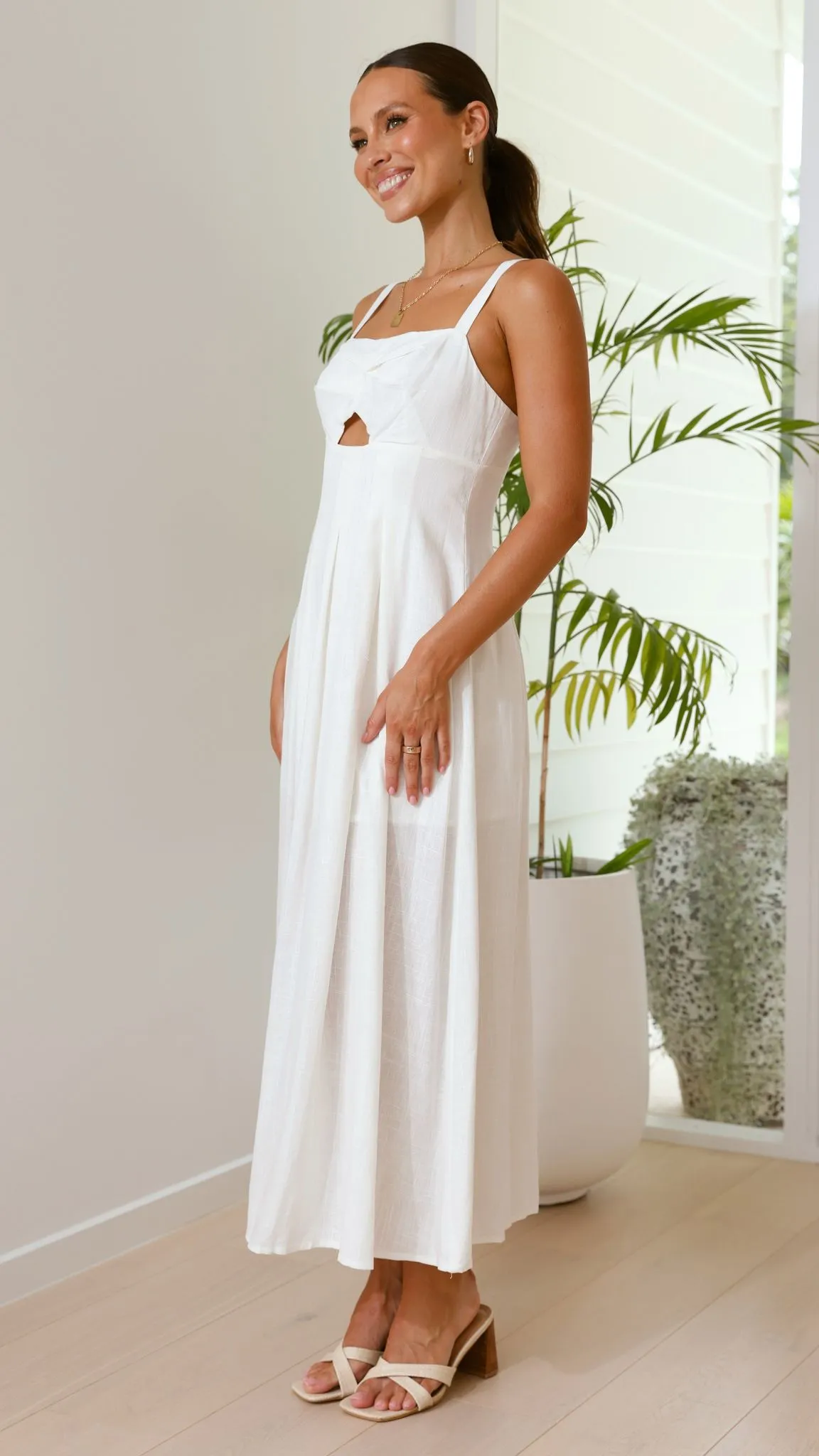 Shaylee Maxi Dress - White sold by Billy J product image thumbnail 3