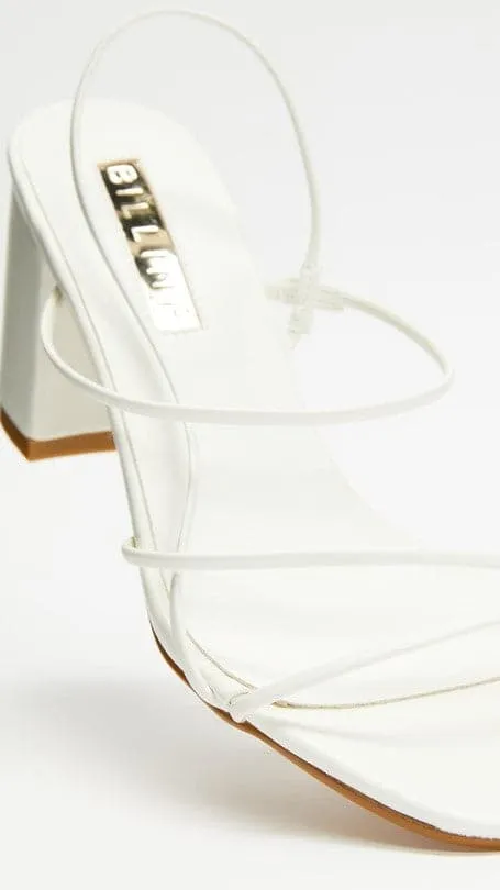 Yachi Heels - White sold by Billy J product image thumbnail 4