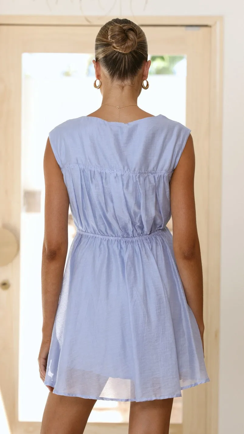 Masha Mini Dress - Blue sold by Billy J product image thumbnail 2