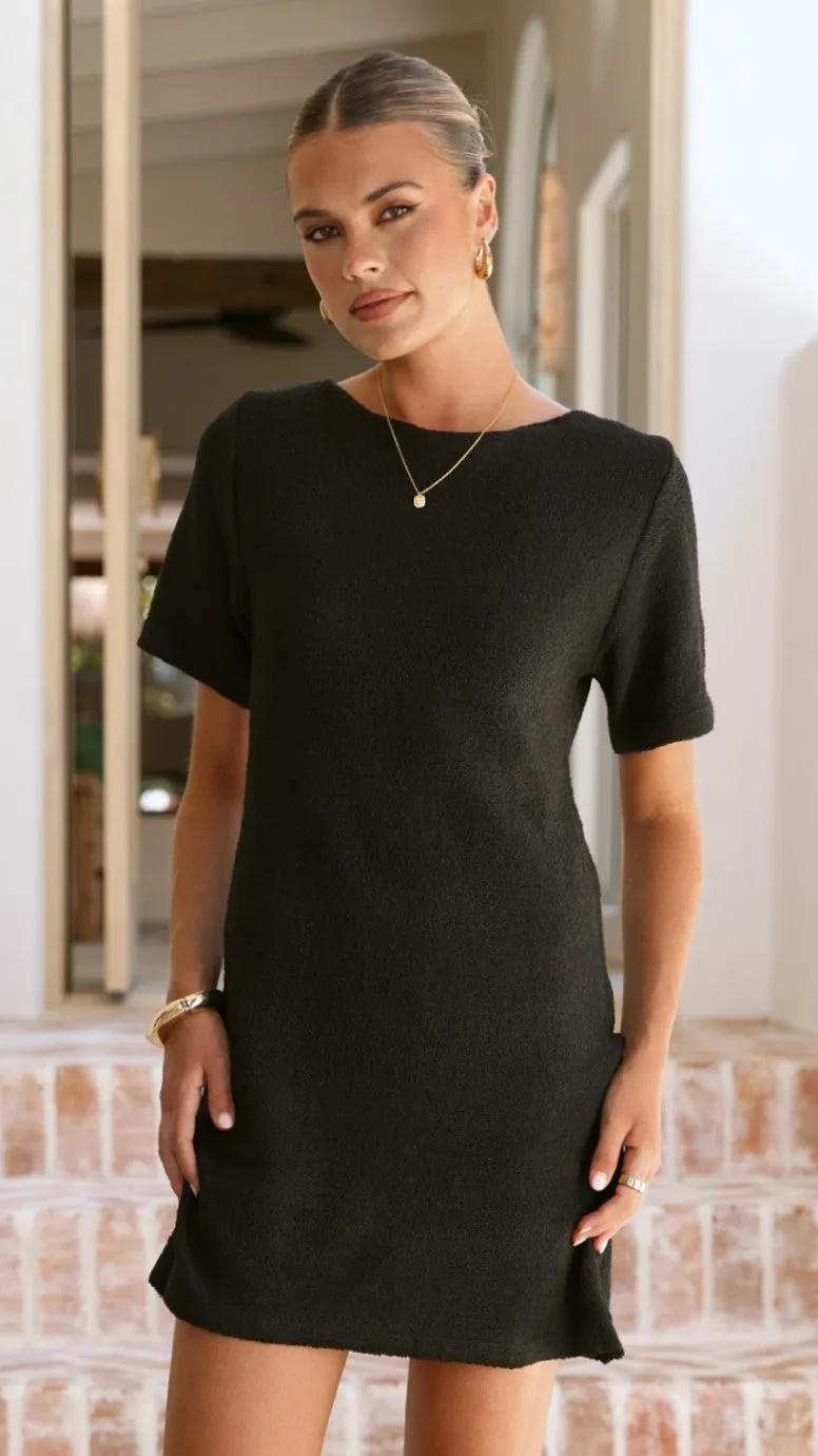 Janaya Mini Dress - Black sold by Billy J