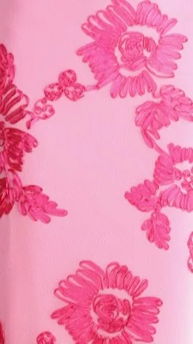 Nikova Maxi Dress - Pink Embroidery sold by Billy J product image thumbnail 5