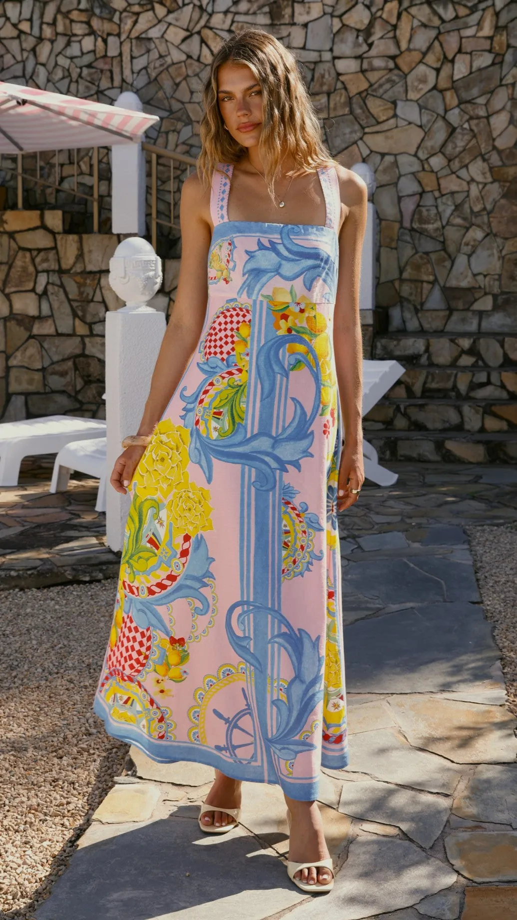 Sella Maxi Dress - Summer in Sicily sold by Billy J product image thumbnail 5