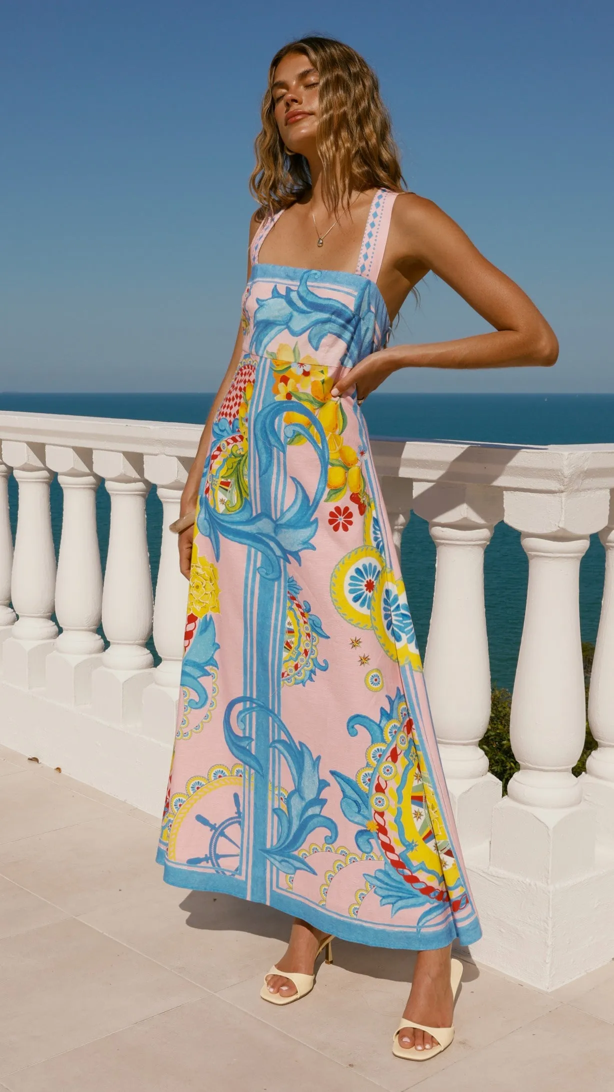 Sella Maxi Dress - Summer in Sicily sold by Billy J product image thumbnail 4