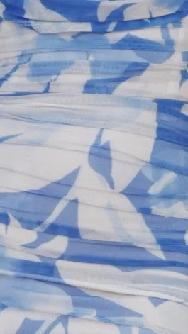 Kylie Maxi Dress - Blue Floral sold by Billy J product image thumbnail 4