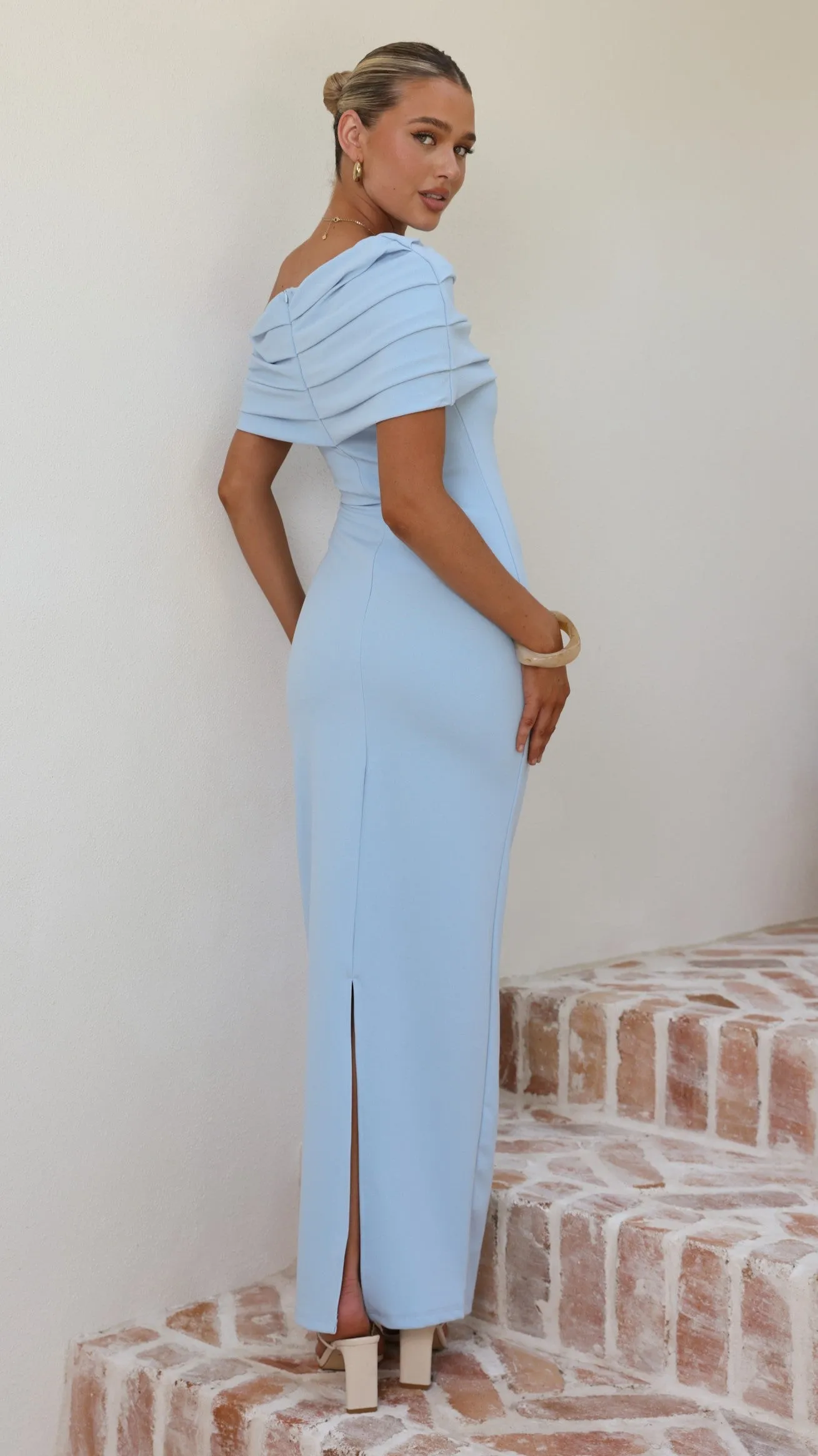 Telaia Maxi Dress - Blue sold by Billy J product image thumbnail 5