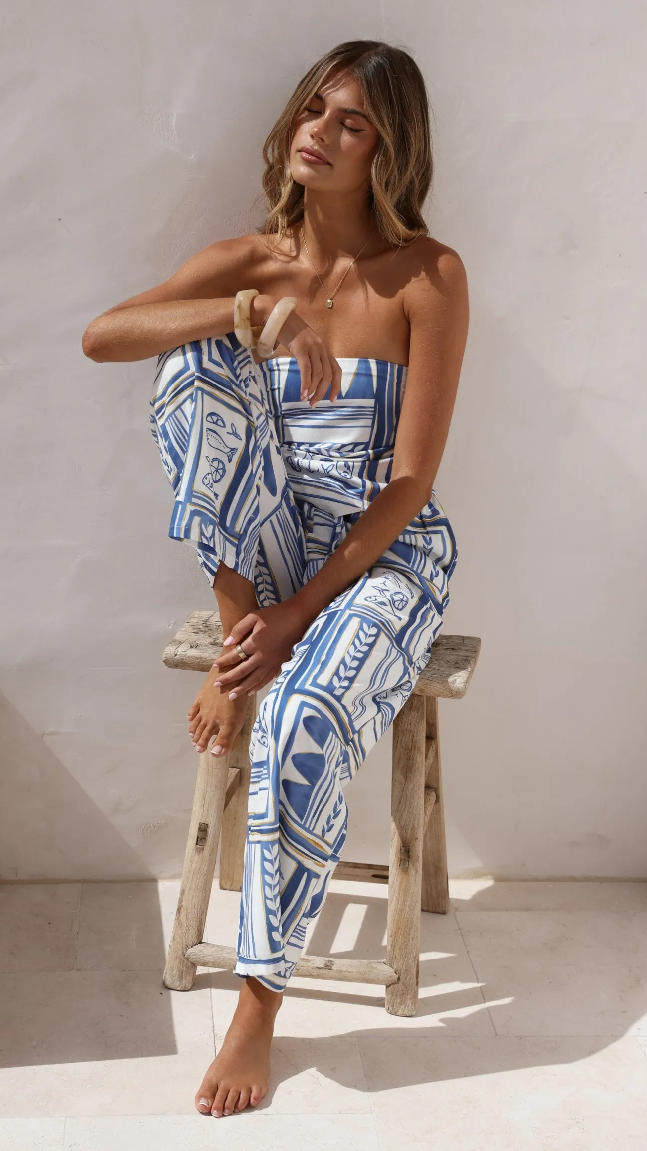 Hana Pants - Coastal Escape sold by Billy J product image thumbnail 4