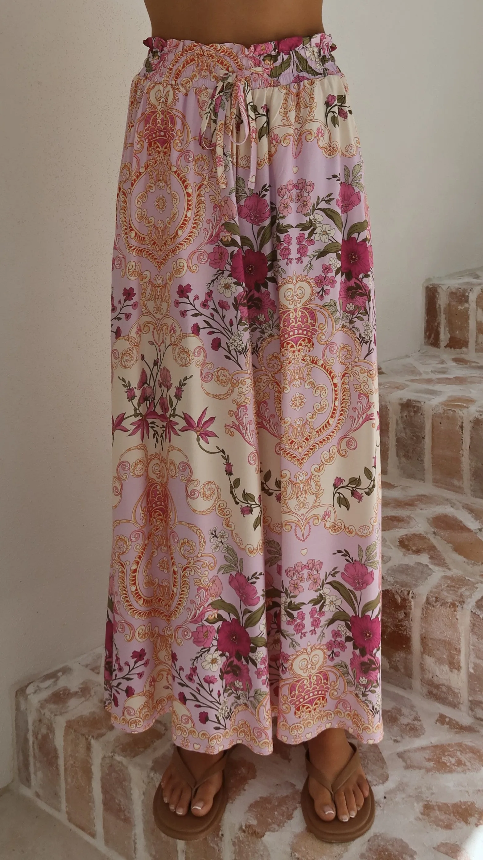 Belinda Pants - Pink Floral sold by Billy J product image thumbnail 4