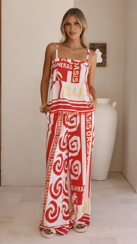 Yiota Pants - Palmeras Print sold by Billy J