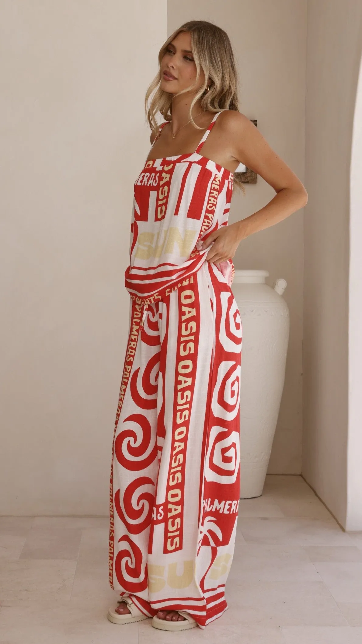 Willow Top - Palmeras Print sold by Billy J product image thumbnail 3