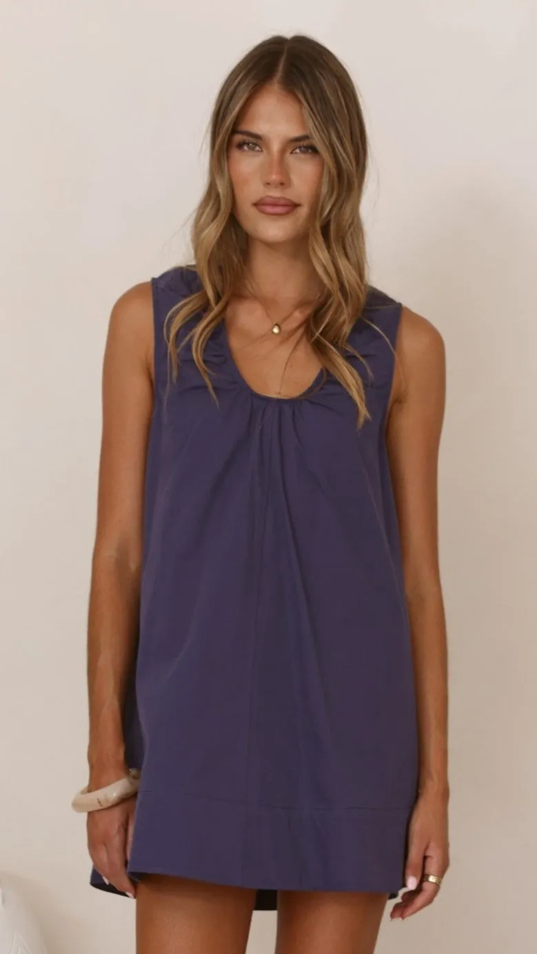 Vika Mini Dress - Navy sold by Billy J product image thumbnail 5