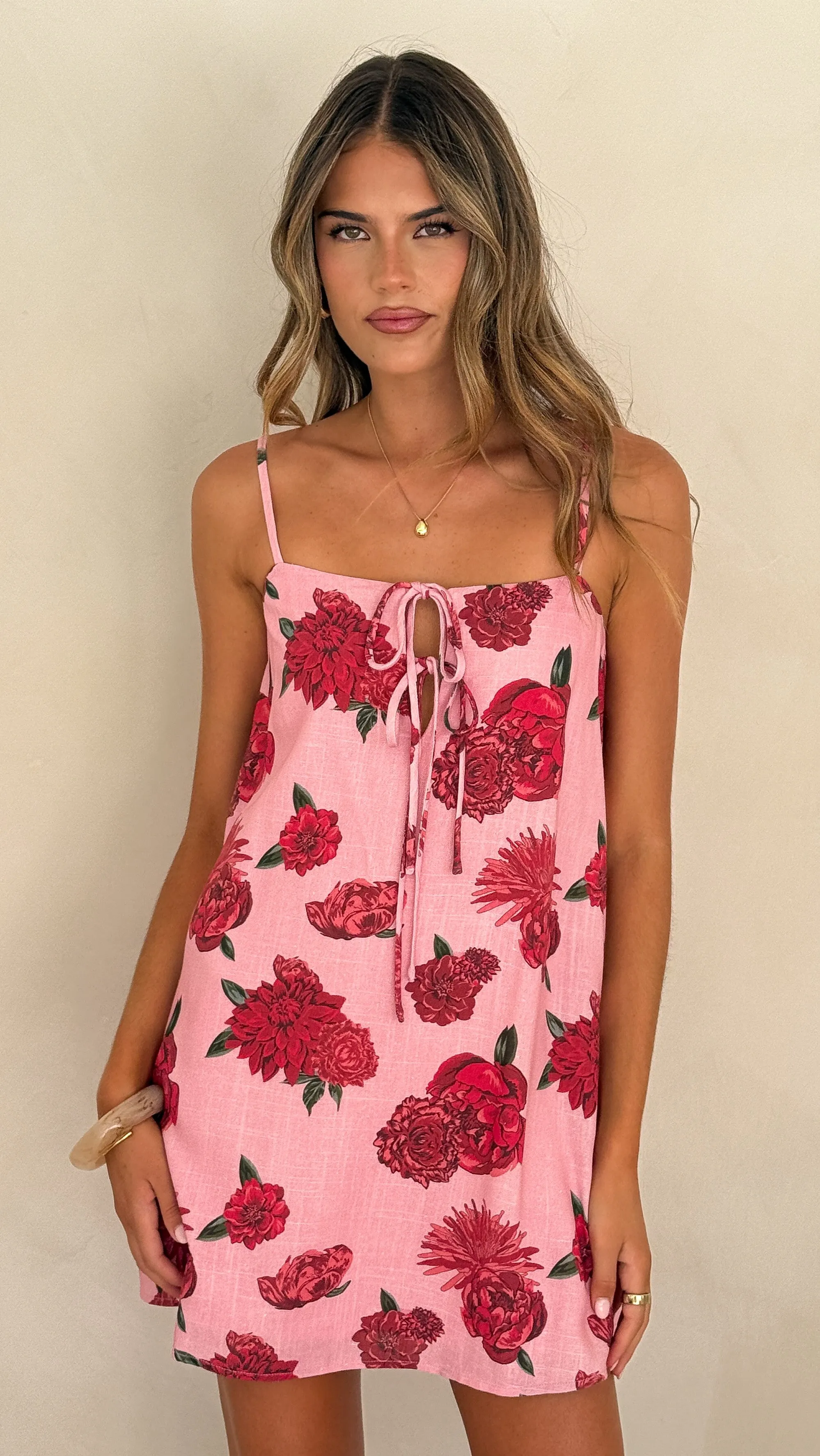 Yumiko Mini Dress - Dahlia Rouge sold by Billy J product image thumbnail 5