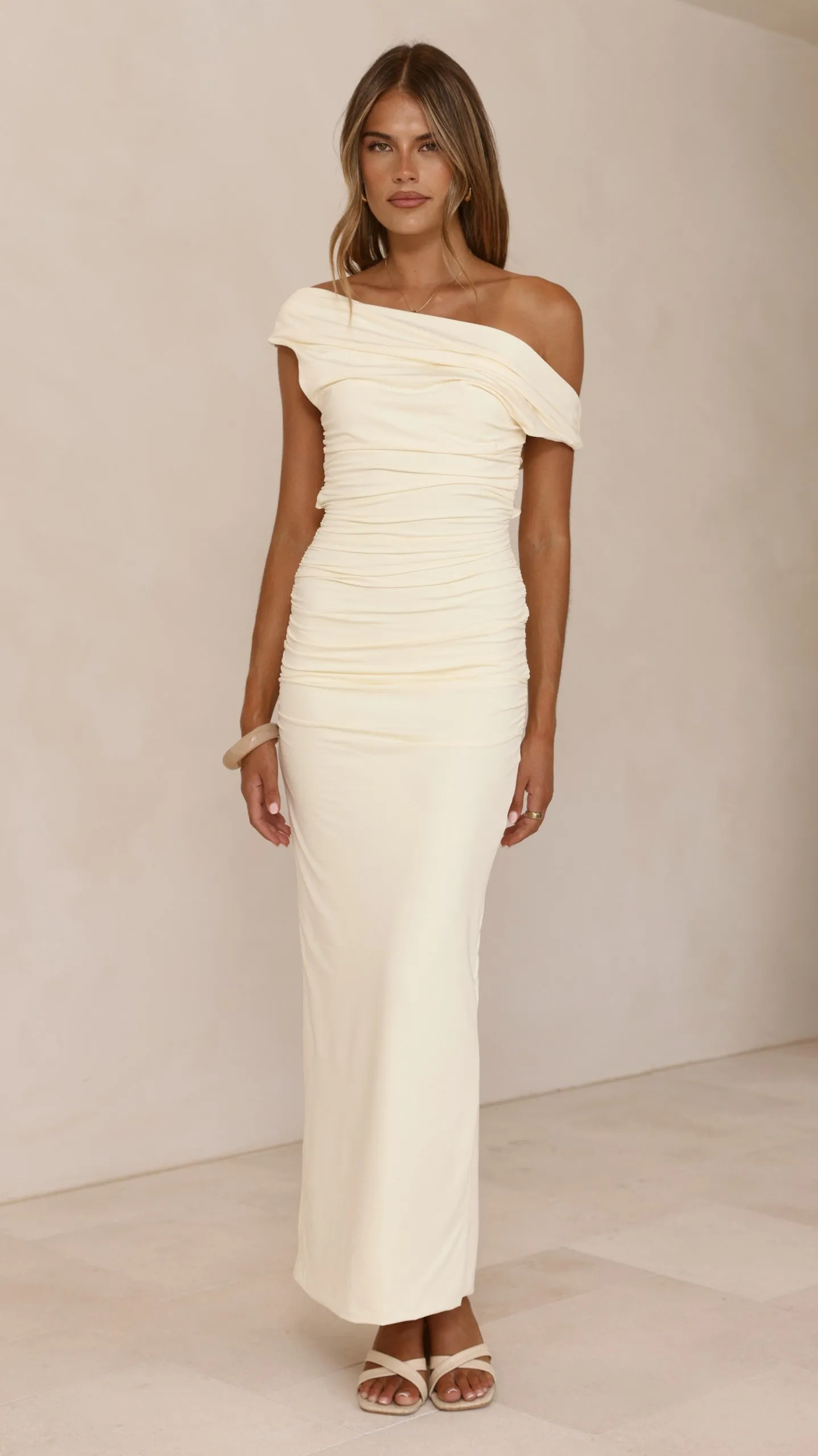 Lolita Maxi Dress - Butter sold by Billy J product image thumbnail 4