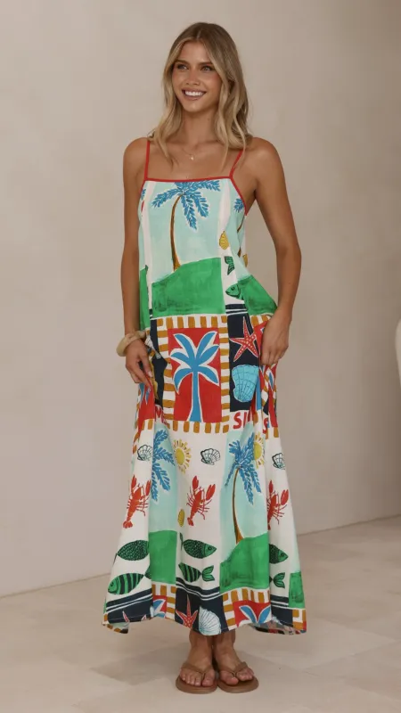 Leeta Maxi Dress - Soleil Summer sold by Billy J