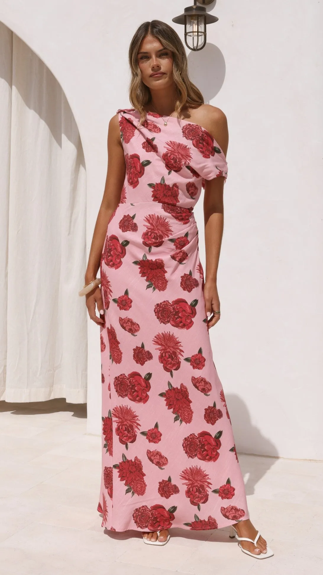 Gigi Maxi Dress - Dahlia Rouge sold by Billy J product image thumbnail 3