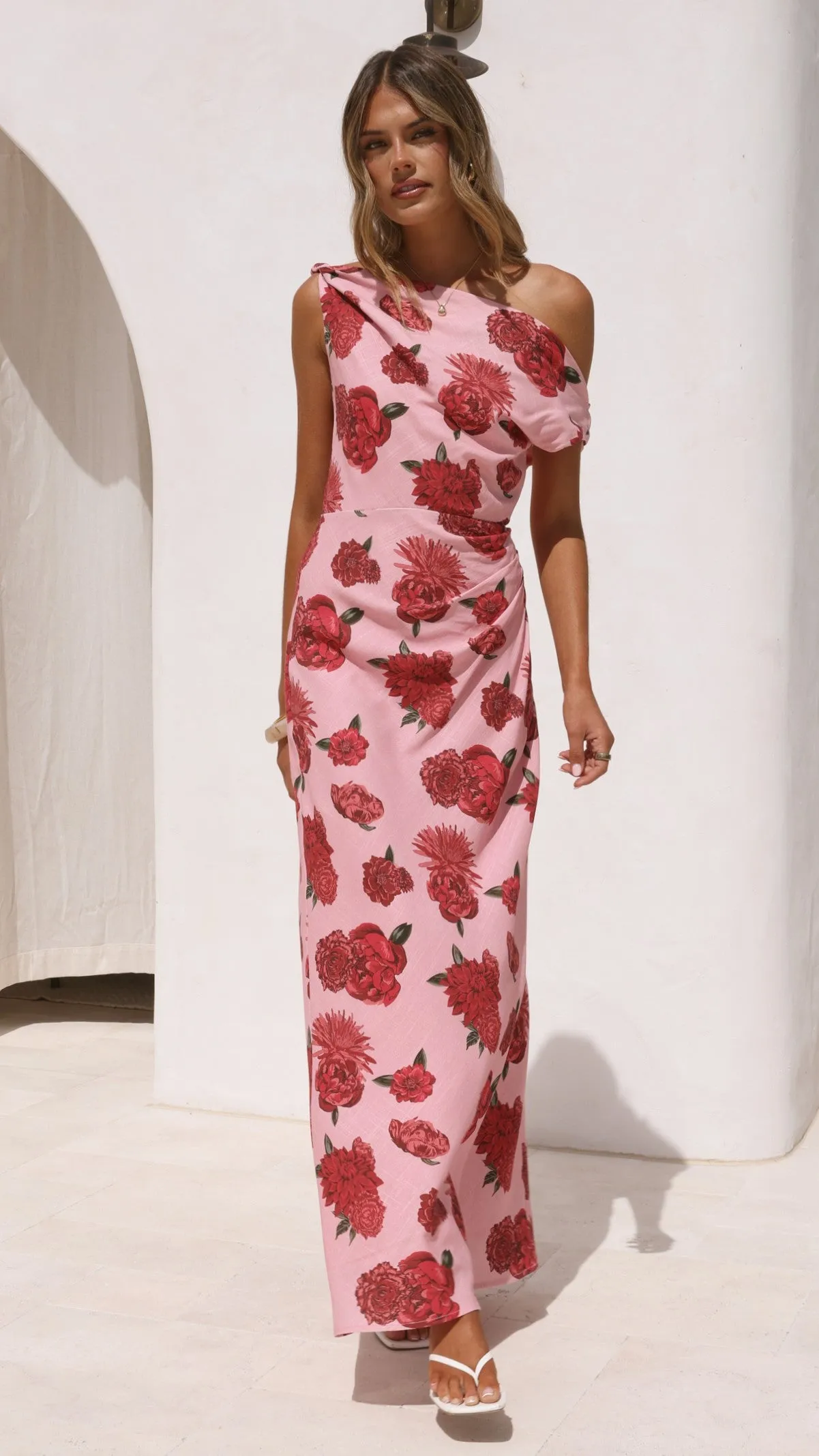 Gigi Maxi Dress - Dahlia Rouge sold by Billy J product image thumbnail 5
