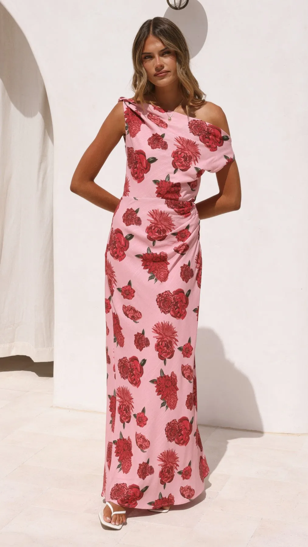 Gigi Maxi Dress - Dahlia Rouge sold by Billy J product image thumbnail 4