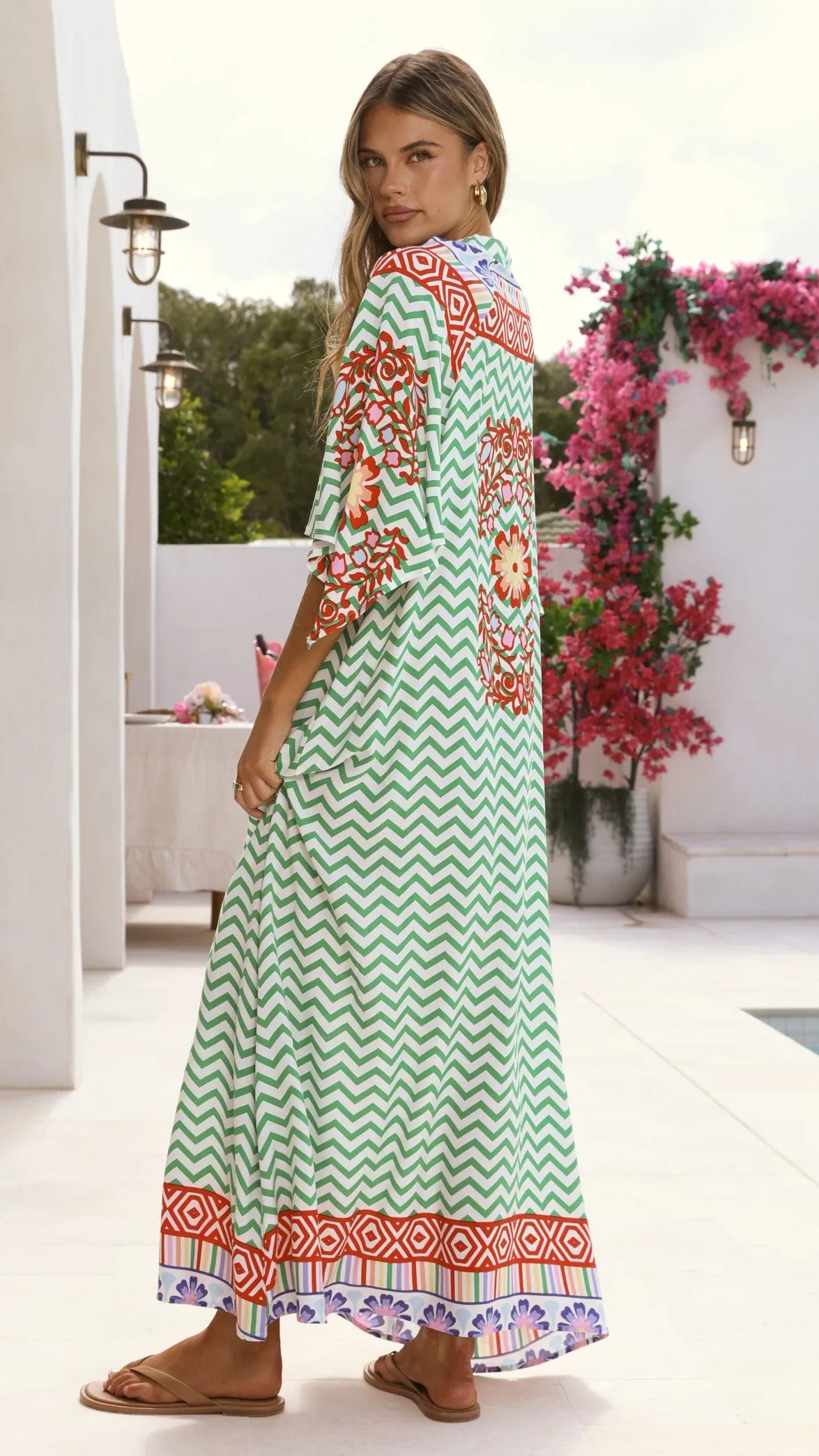 Bree Maxi Dress - Ziggy Print sold by Billy J product image thumbnail 2
