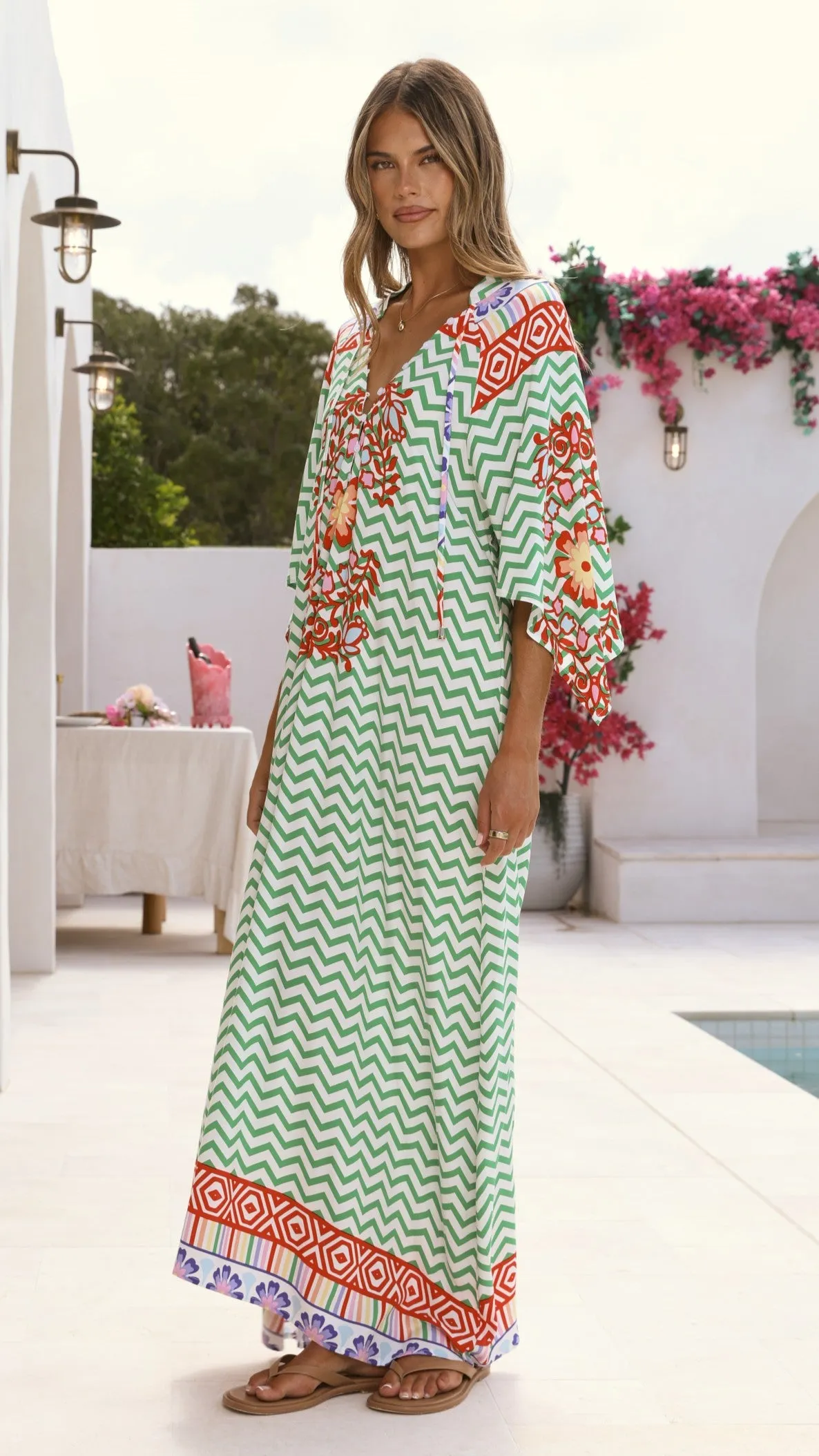 Bree Maxi Dress - Ziggy Print sold by Billy J product image thumbnail 4