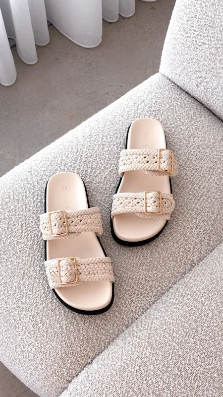 Aprila Slides - Bone made by Billini