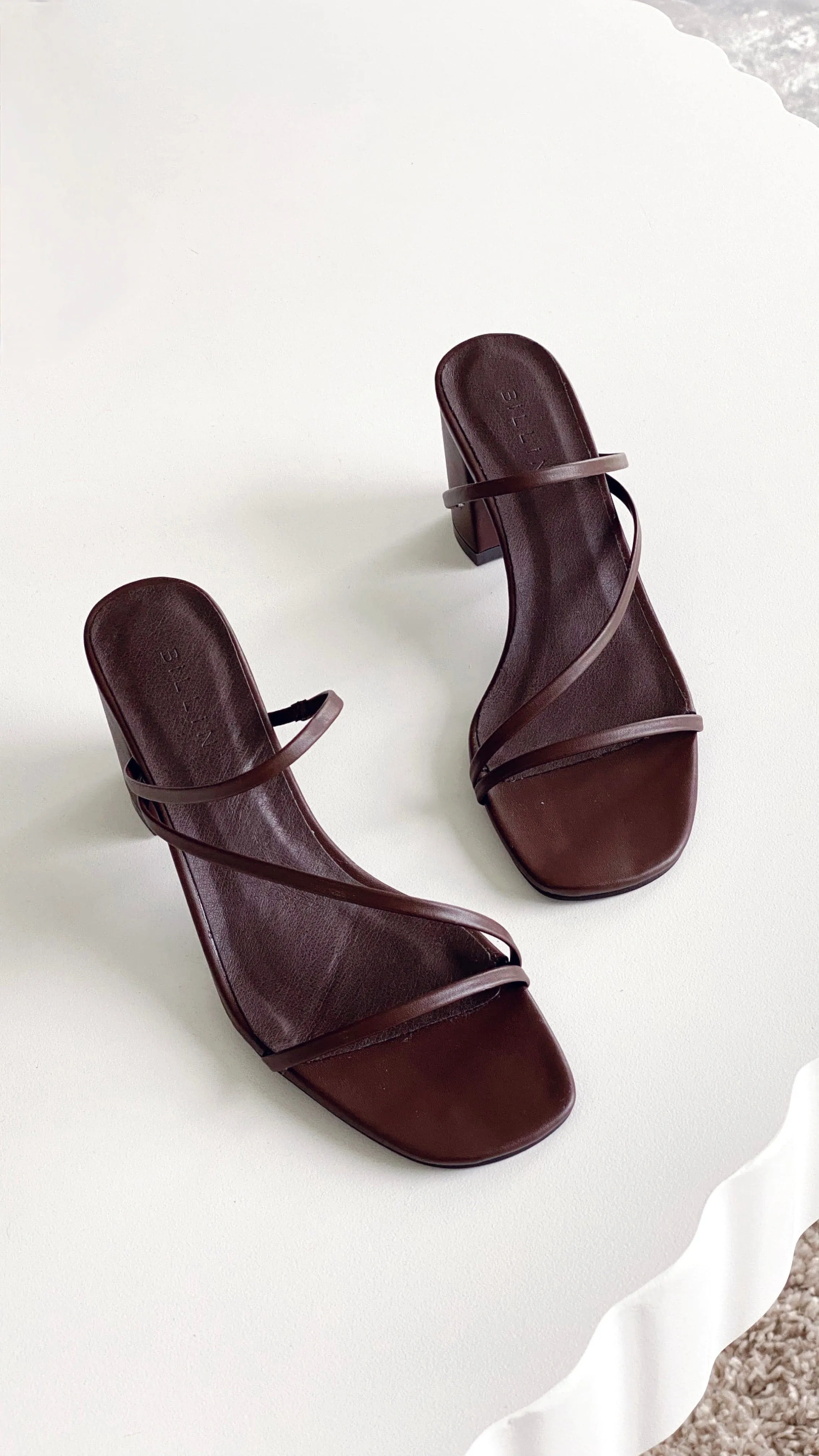 Yazmin Heel - Chocolate sold by Billy J product image thumbnail 2